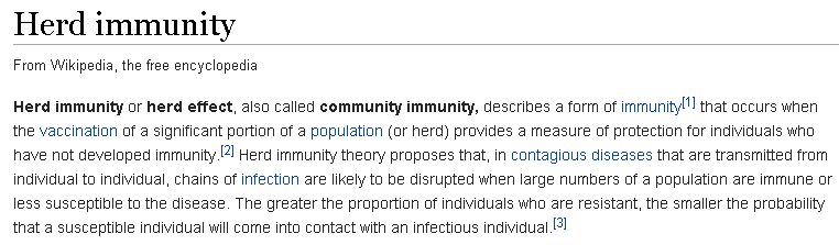 herd immunity wiki