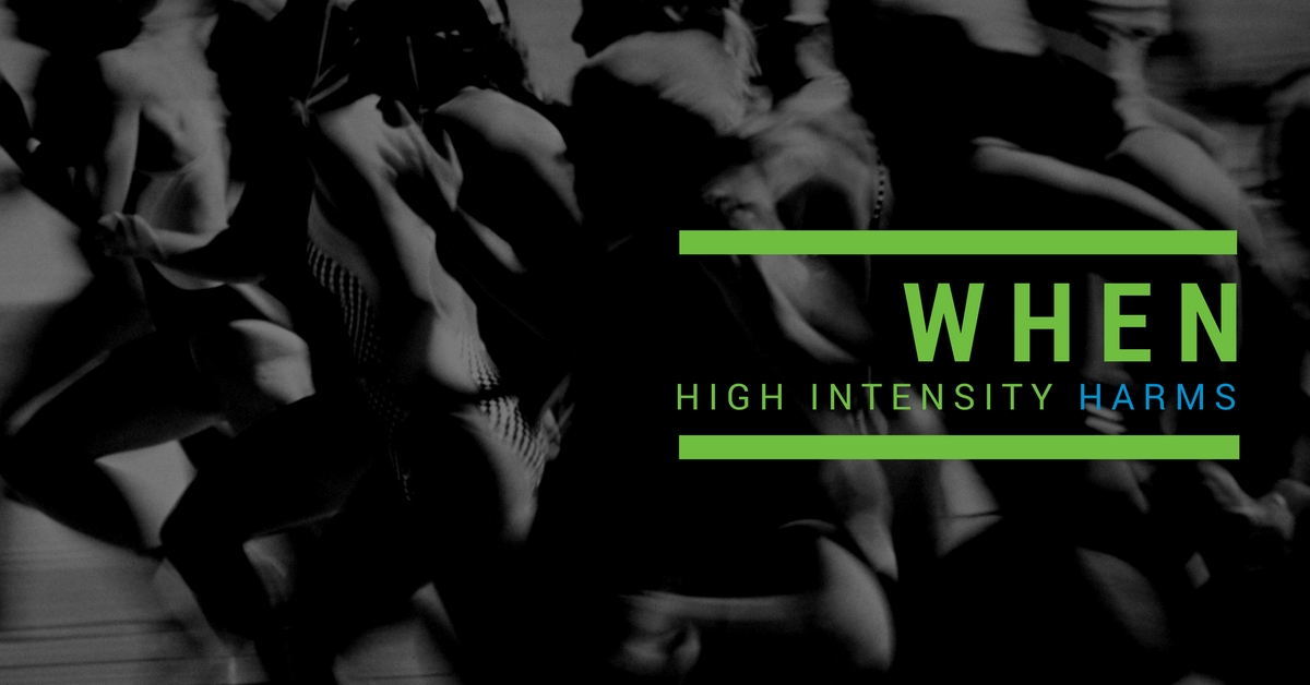 When High Intensity Harms